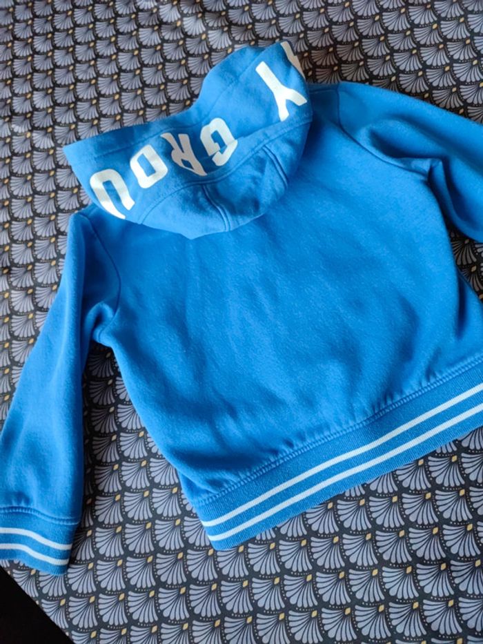 Gilet zippé bleu 5ans - photo numéro 7