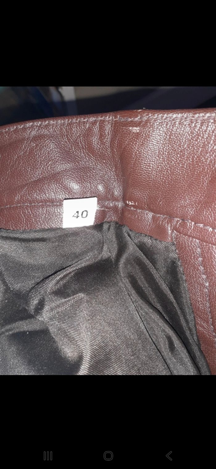 Pantalon cuir - photo numéro 6