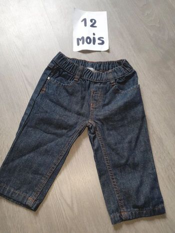 Pantalon jeans 12mois