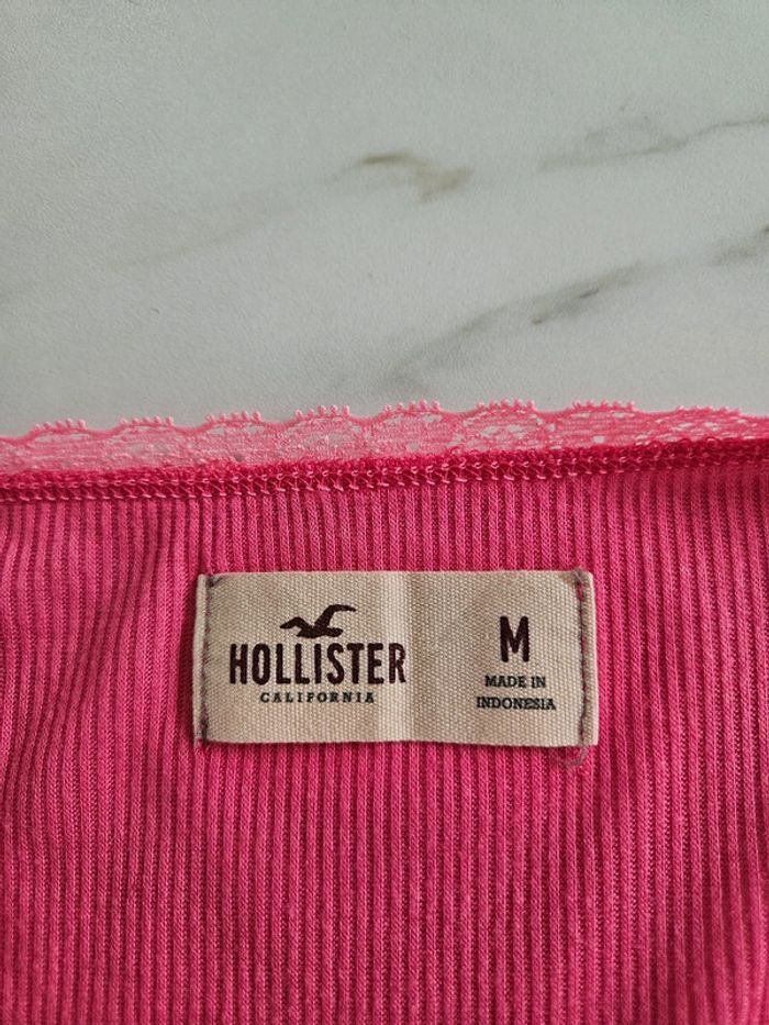 Hollister débardeur rose taille M - photo numéro 6