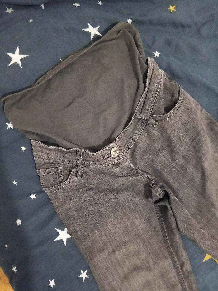 Jean grossesse gris _ T.36 - photo numéro 2