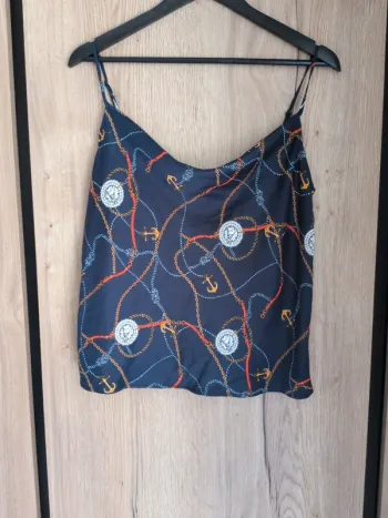 Top fluide motifs marins – Lefties – Taille L