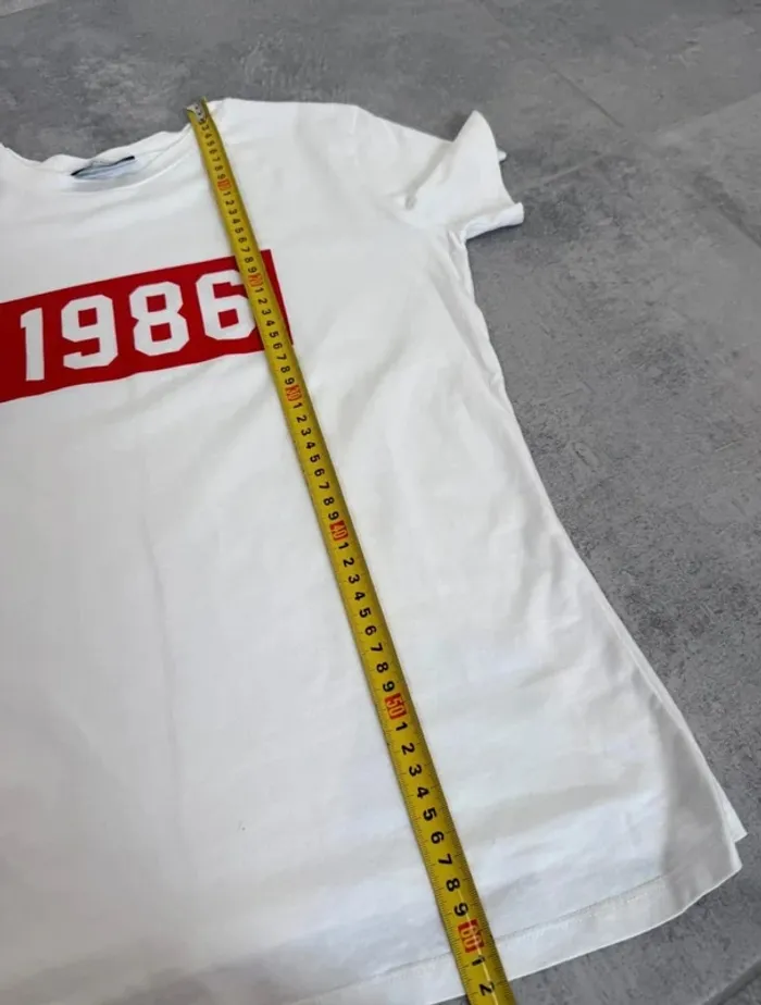 T-shirt Max & Co 1986 Edition limitée blanc taille M super état - photo numéro 10