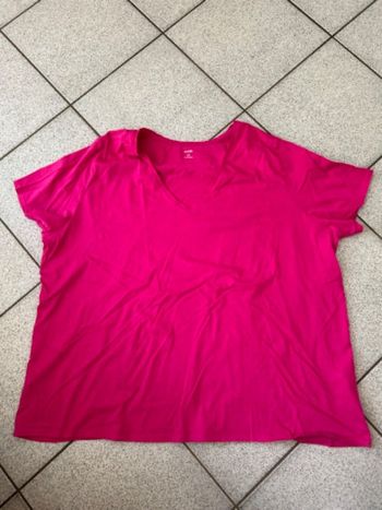 Tee shirt fushia