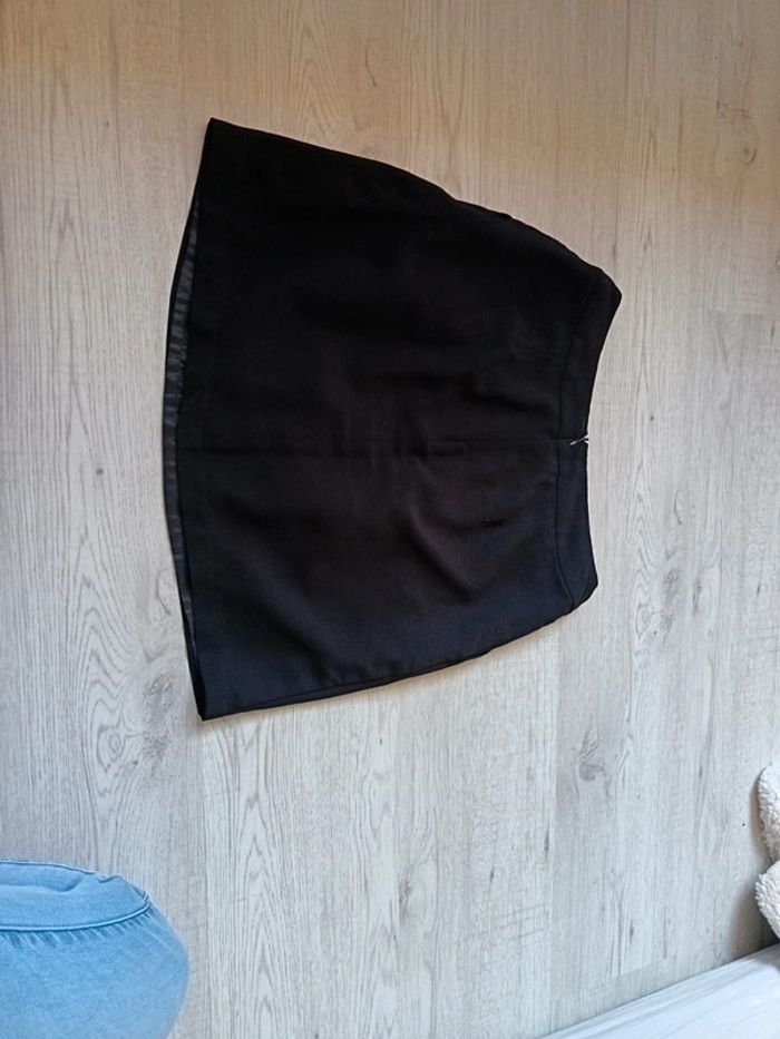 Mini jupe noire taille 36 S très bon état camaieu - photo numéro 9