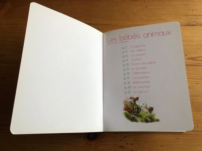 Livre Les bébés animaux - photo numéro 5