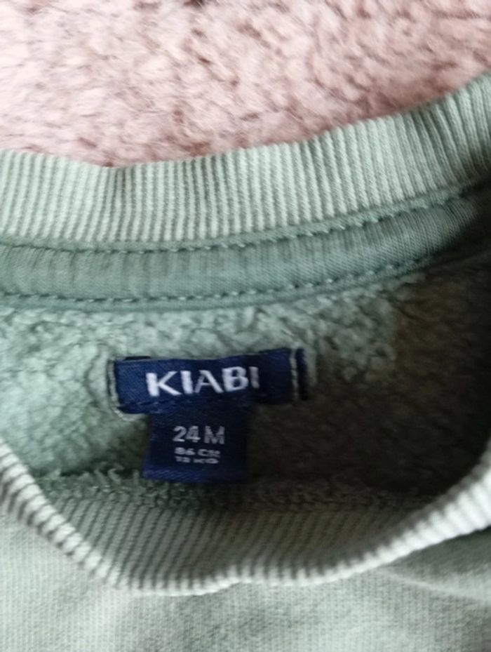 Sweat vert 24 mois - photo numéro 3