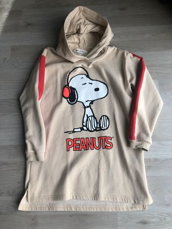 Robe sweat à capuche 8-10 ans