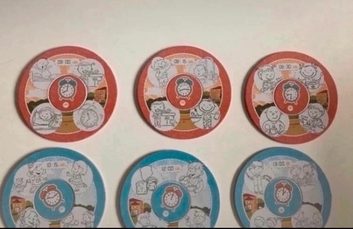 Jeu J’apprends à lire l’heure très bon état à partir de 5 ans - photo numéro 3