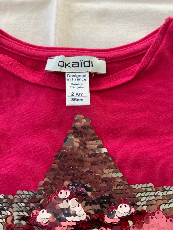 T-shirt okaidi - photo numéro 2