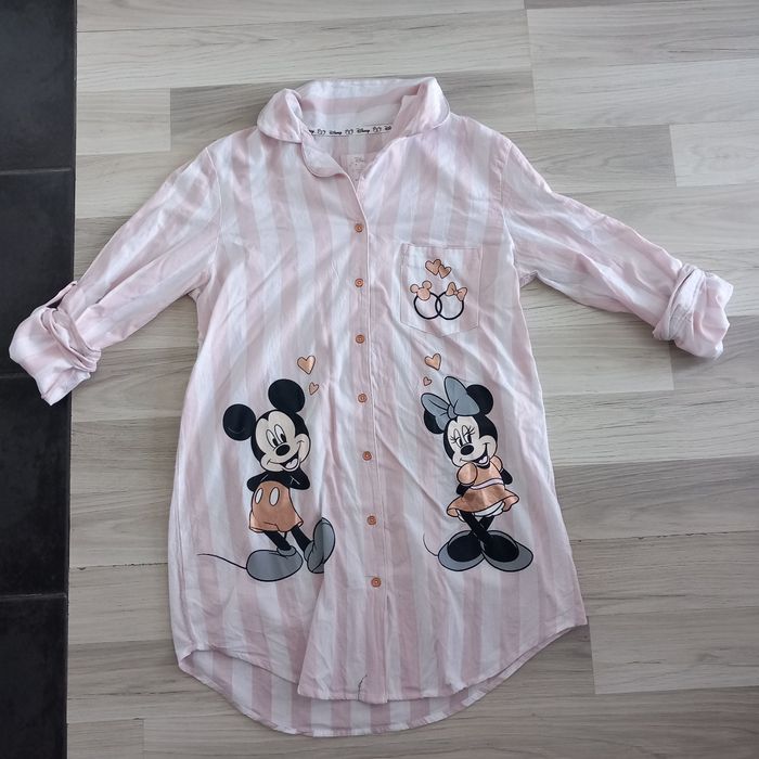 Chemise femme rose imprimée Disney taille 38 - photo numéro 2
