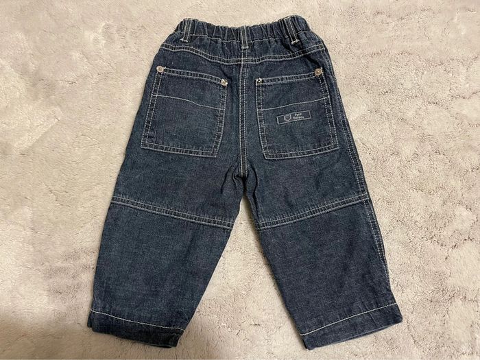 Pantalon jean - Petit Bateau - 18 mois - photo numéro 2