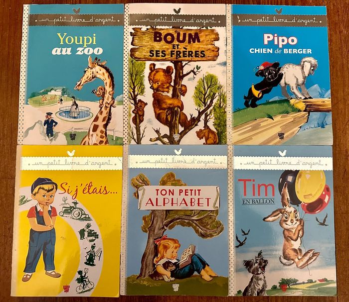Un petit livre d’argent lot de 6 livres Pierre Probst Hachette vintage albums