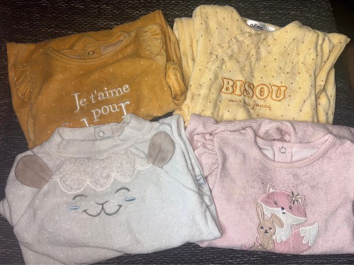 Lot de 4 pyjamas