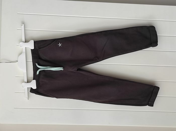 Jogging fille 5 ans – gris & turquoise - photo numéro 2