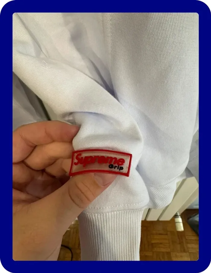 Pull / Sweat Supreme blanc Taille XL - photo numéro 5
