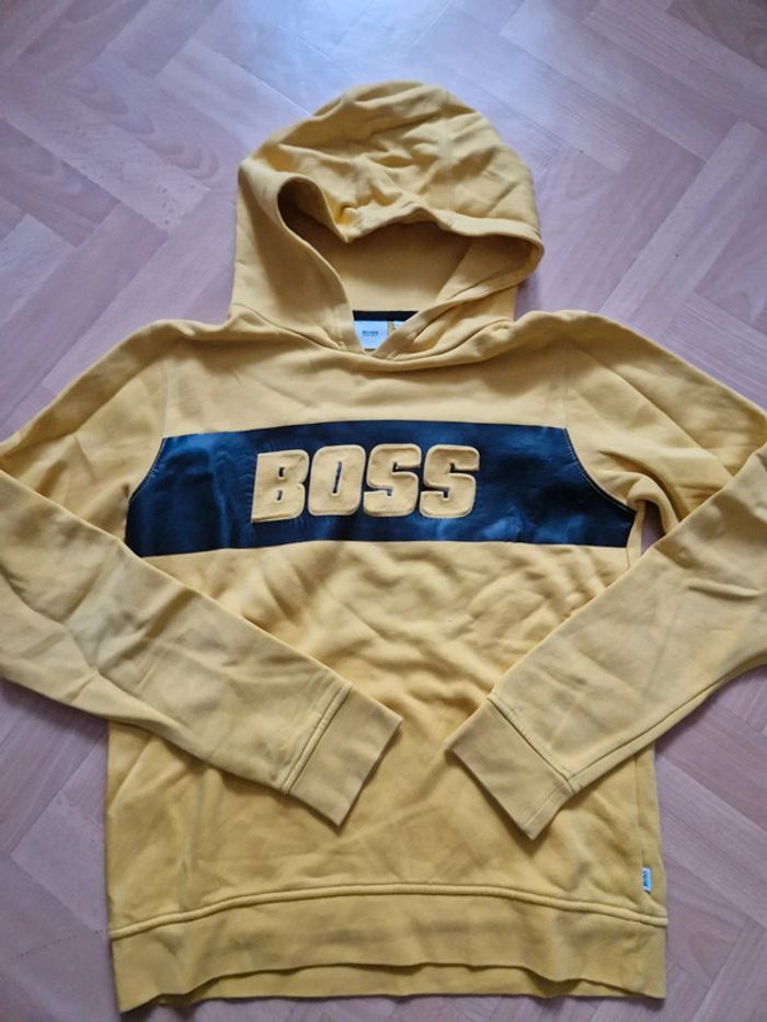 Sweat à capuches hugo boss 12 ans