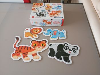 Boîte avec puzzles 2 ans Clementoni