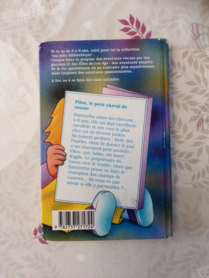 Livre Filou le petit cheval de course - photo numéro 2