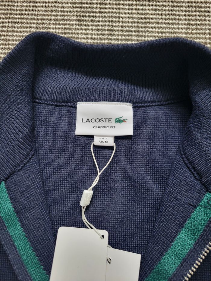 Veste Zippé Lacoste Bleue - photo numéro 6