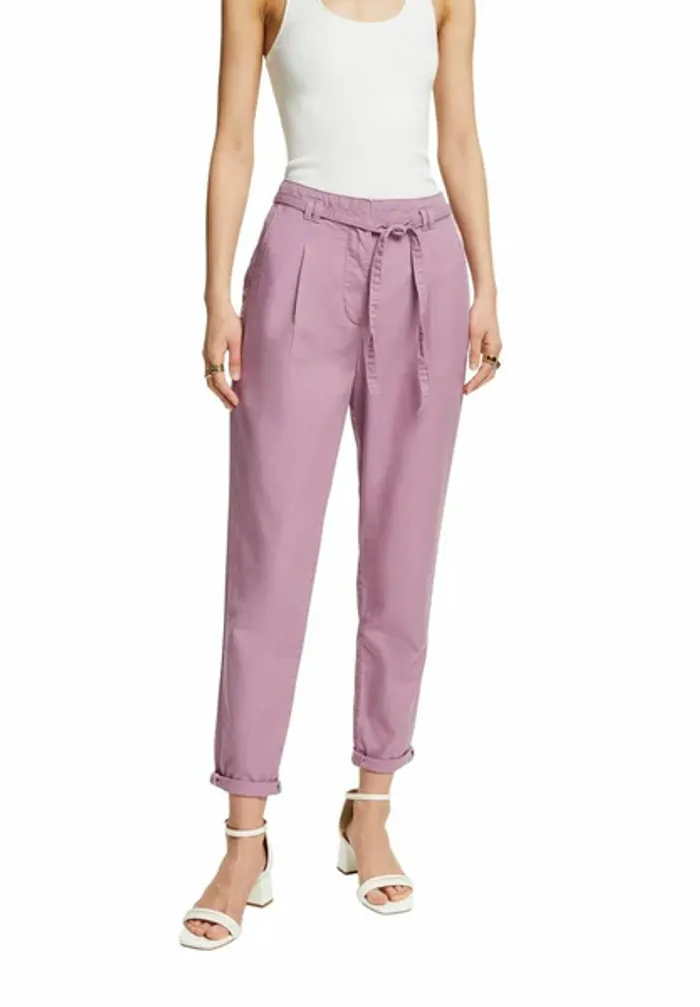Pantalon Esprit mauve femme Taille L Neuf - photo numéro 4