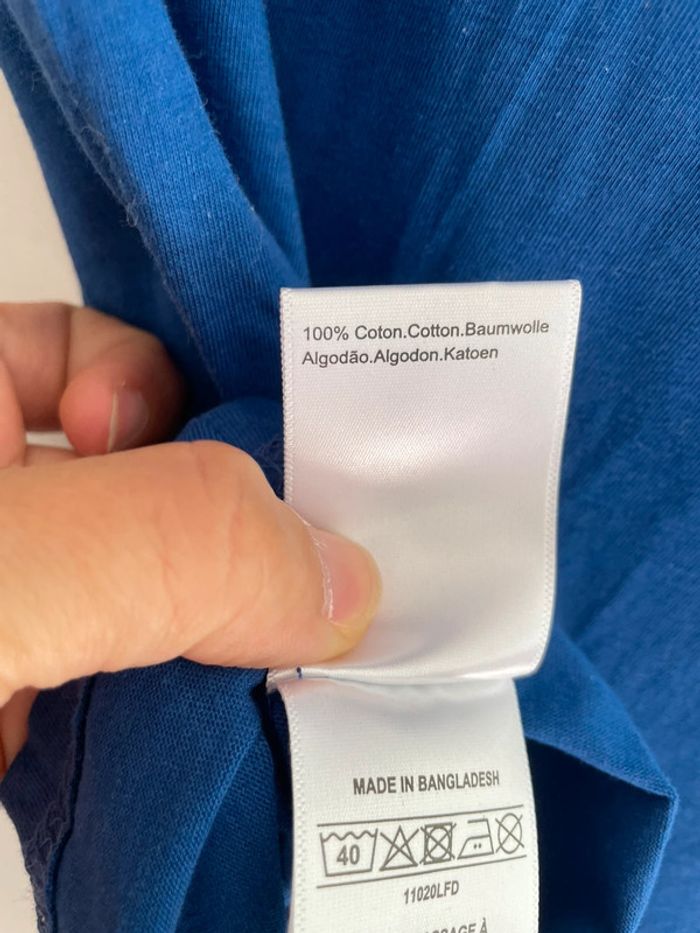 T-shirt bleu neuf Airness taille L - photo numéro 5