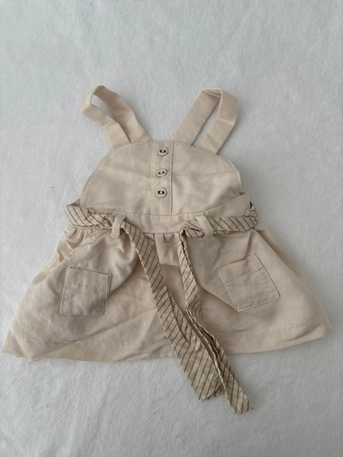 Robe beige 3 mois