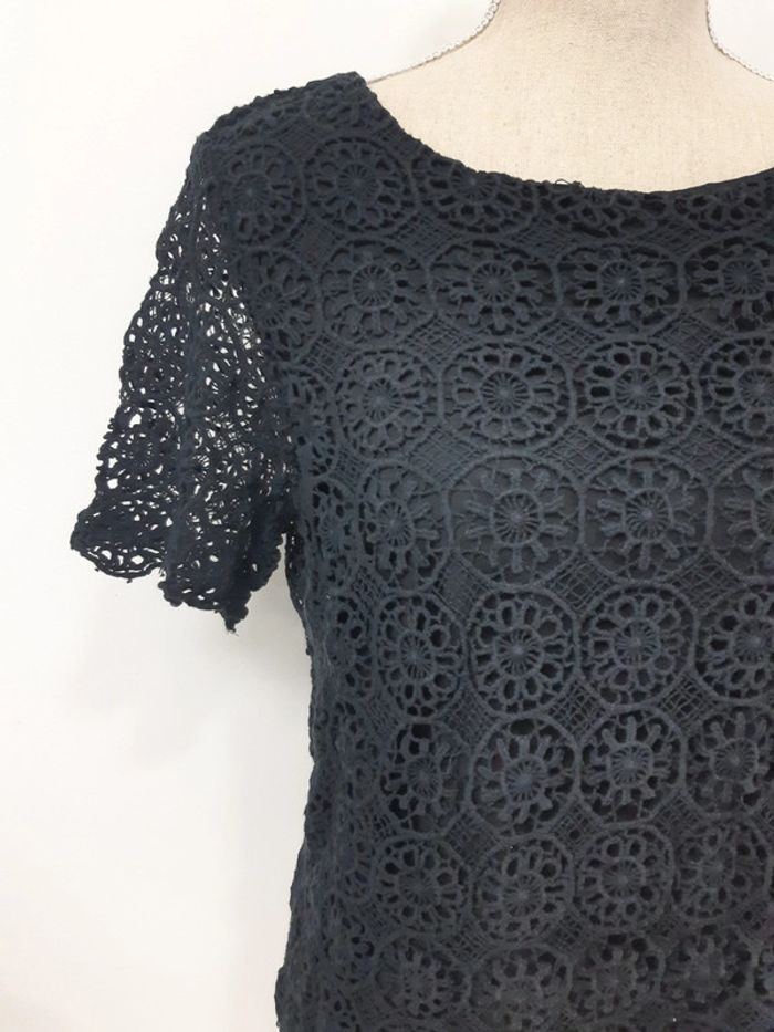 Tee shirt noir Monoprix T40 - photo numéro 3