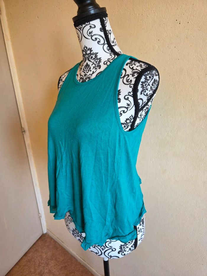 Débardeur vert T : Xs/14 ans - photo numéro 2