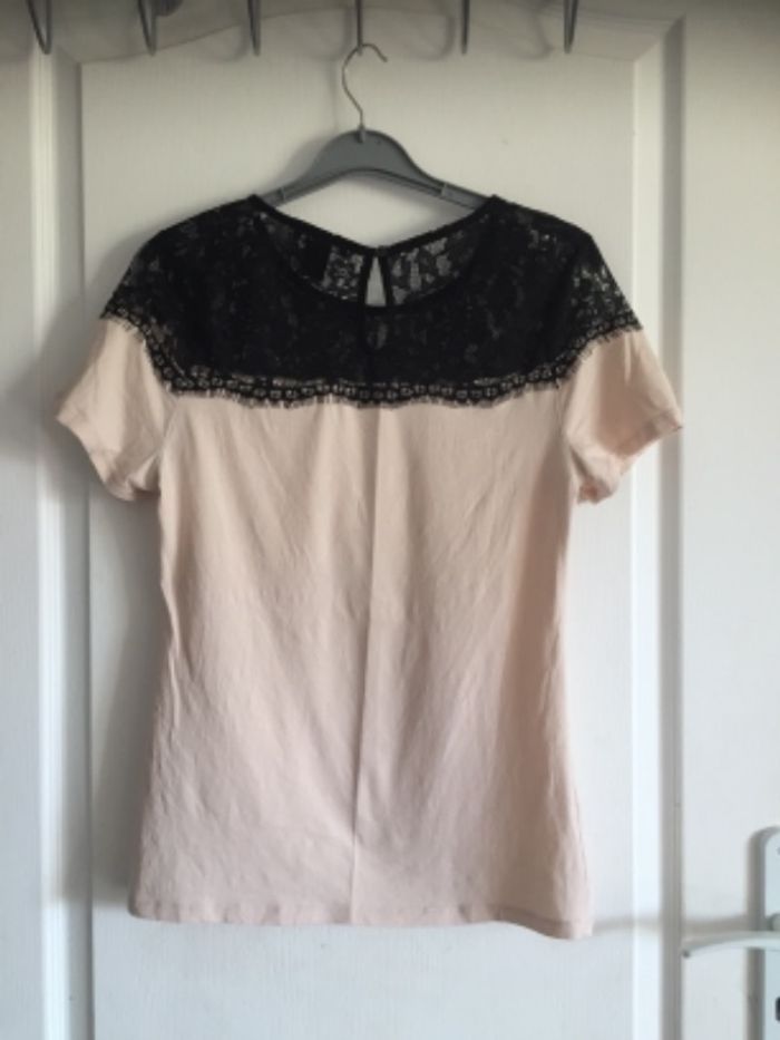Top beige HetM 40 - photo numéro 3