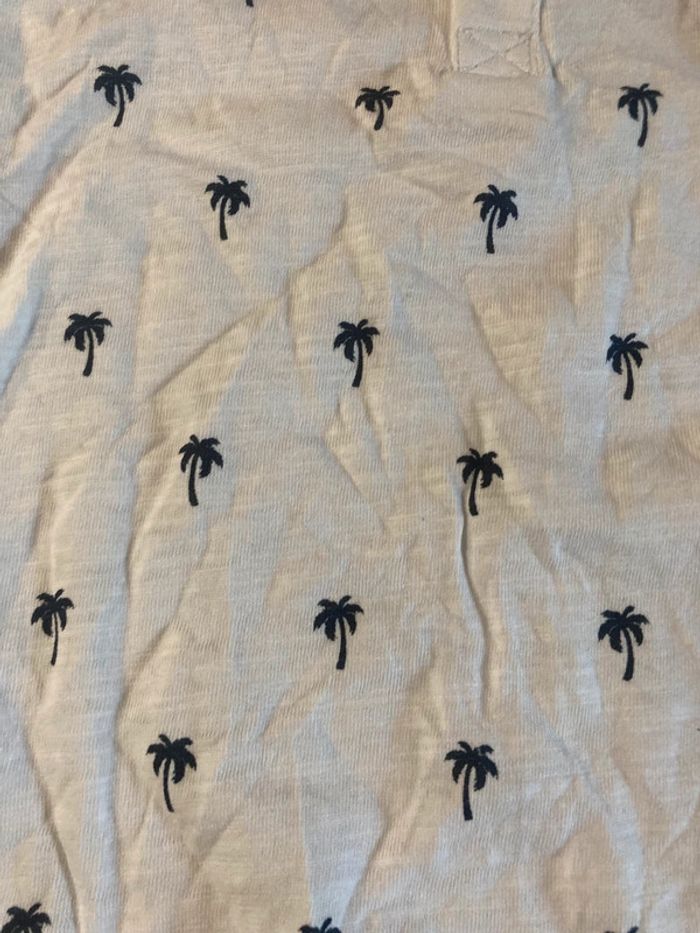 T-shirt bébé Mini Dude imprimé palmiers - Neuf - 12 mois - photo numéro 2