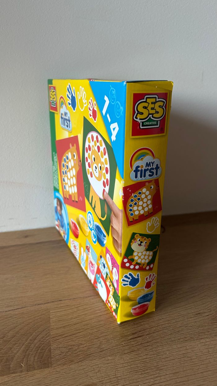 Kit de peinture au doigt bébé de SES Creative NEUF - photo numéro 2