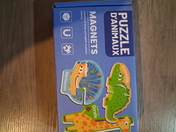 Puzzles magnétiques et éducatifs animaux 