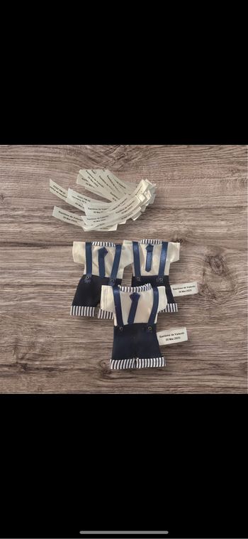 Contenants à Dragees pour événements.