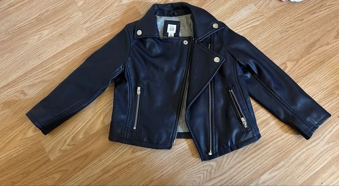 Veste similicuir enfant fille taille 4 ans