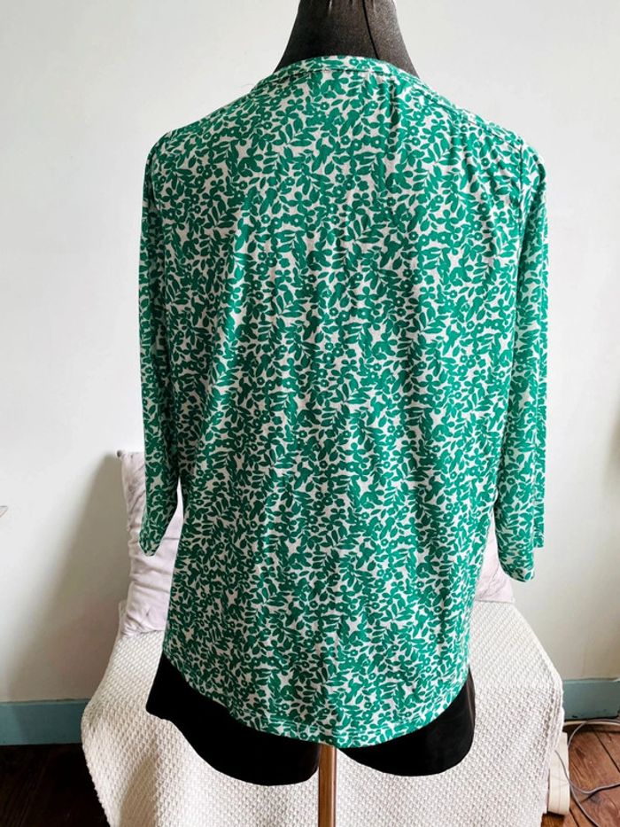 Blouse en coton,manches 3/4. - photo numéro 3