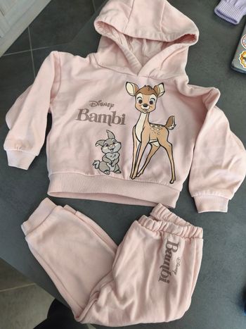 Ensemble Disney bambi fille 24 mois