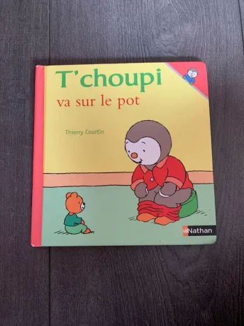 T’choupi va sur le pot