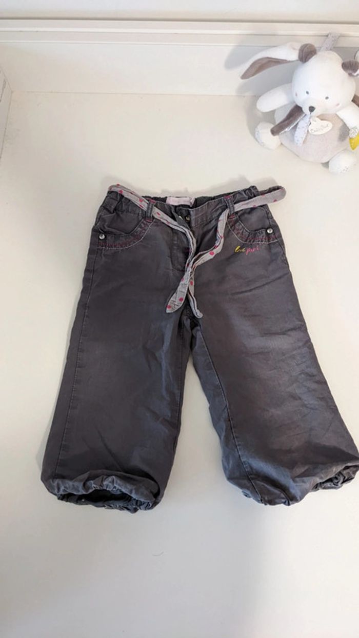 Pantalon doublée Gémo 18 mois