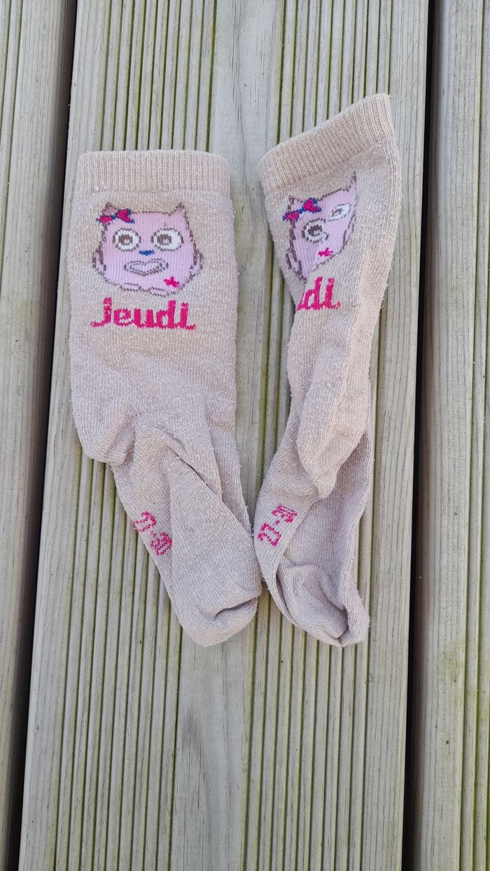 Lot de 5 paires de chaussettes 27/30 - photo numéro 4