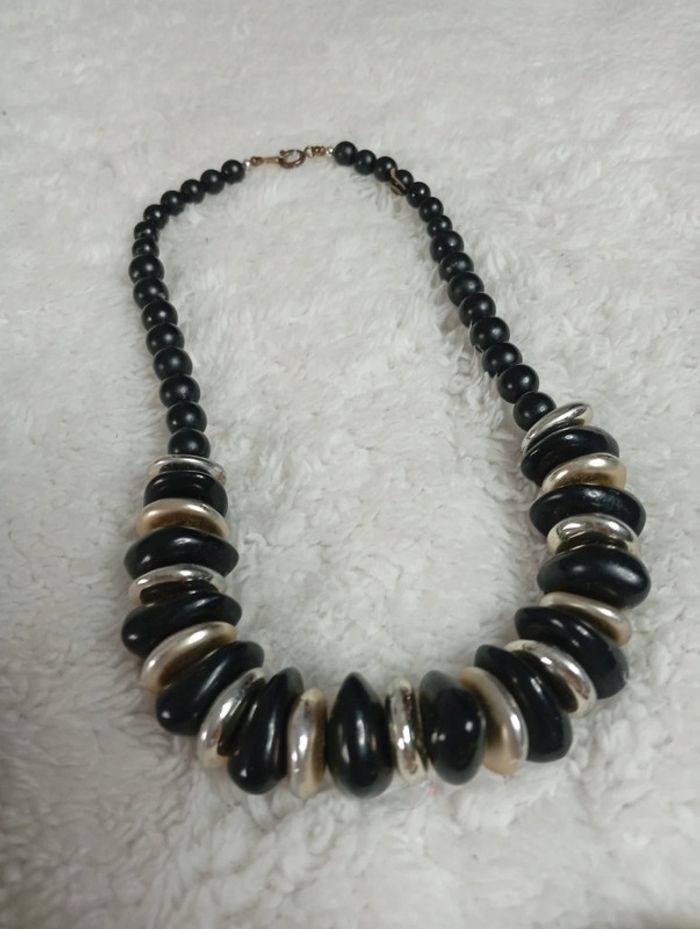 Ensemble collier et boucles d'oreilles Vintage - photo numéro 3