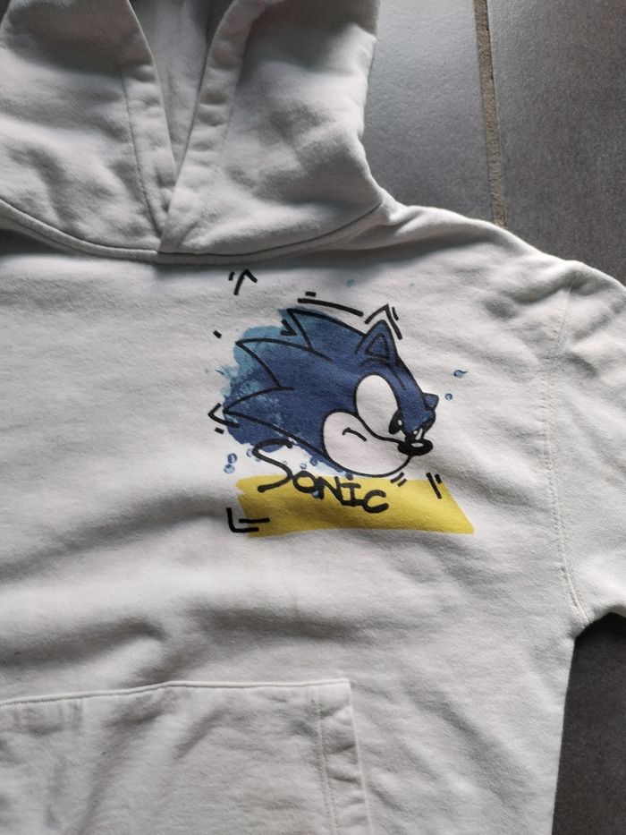 Sweat à capuche Sonic. - photo numéro 4