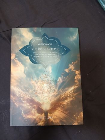 Livre Le cube de Metatron Viriginie Loncle