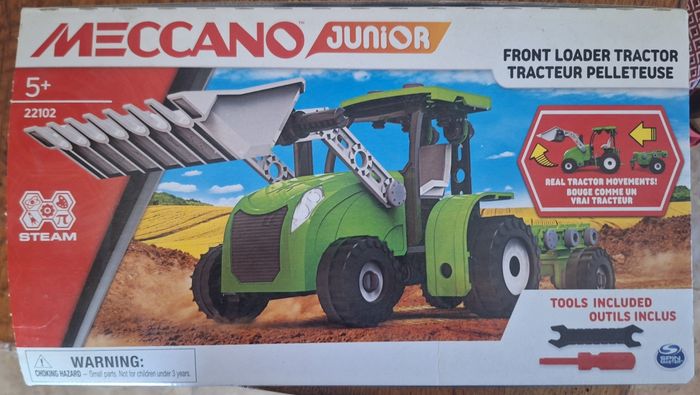 Mécano Junior tracto-pelle