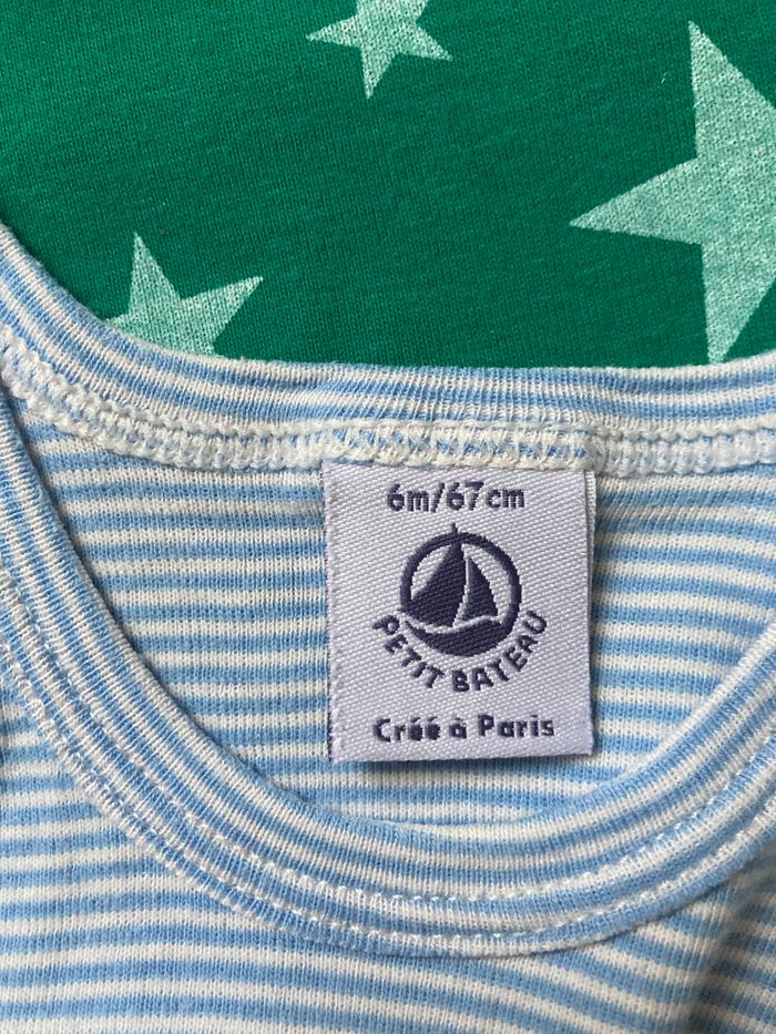 lot 3 bodies garçon 6 mois - photo numéro 8