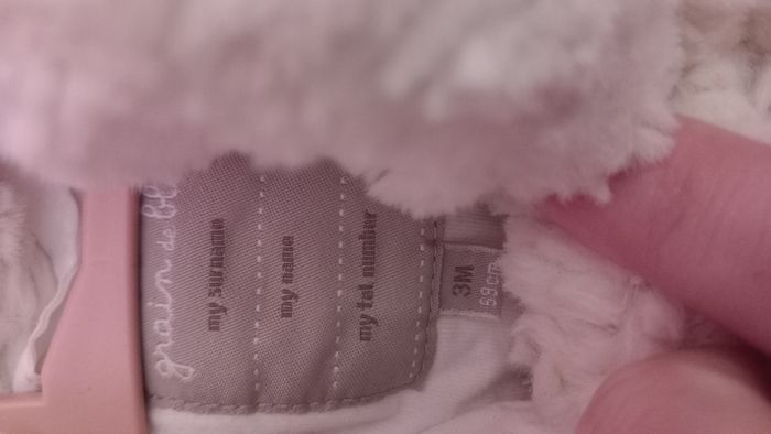 Manteau à fourrure bébé - photo numéro 2