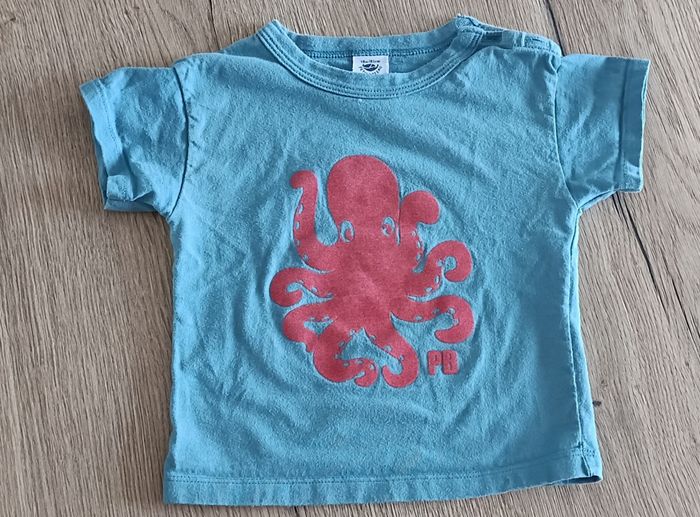 Tee shirt MC petit bateau 18mois coton biologique