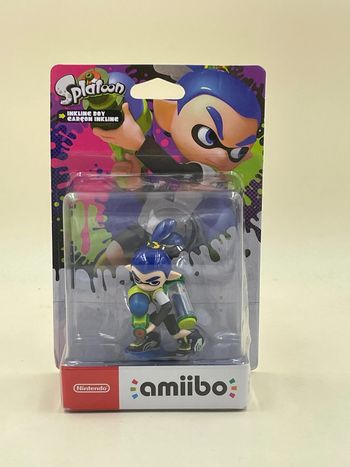 Figurine Nintendo Amiibo Splatoon Garçon Ikling neuf