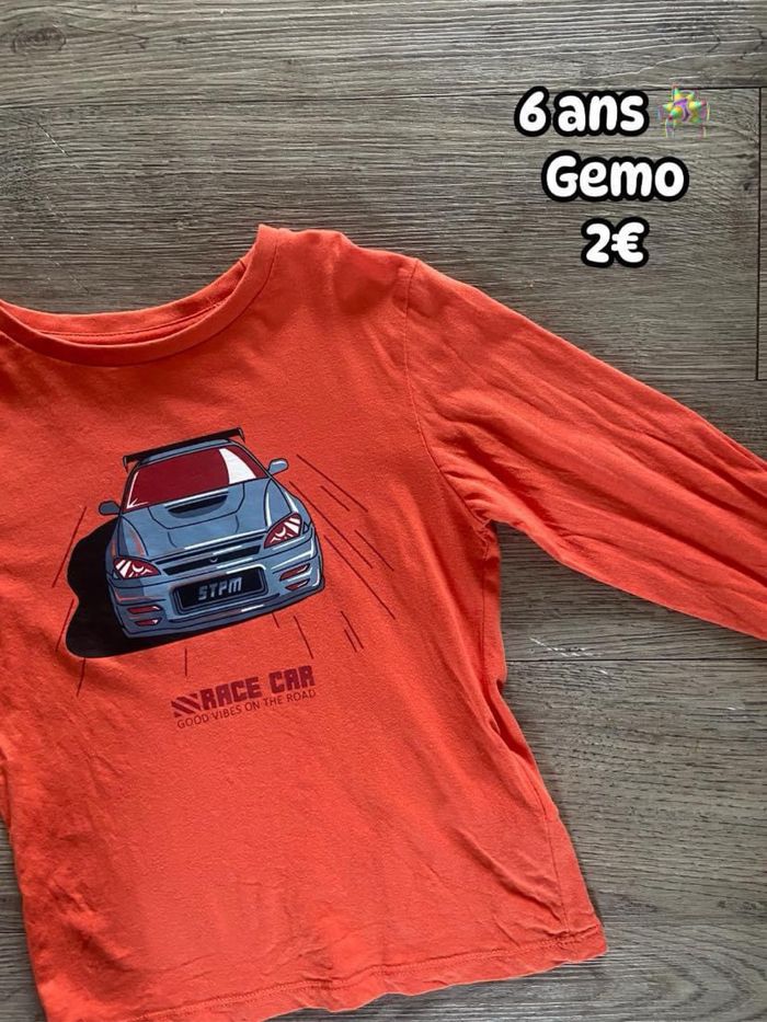 T-shirt 🪅 6 ans 🪅 Gemo
