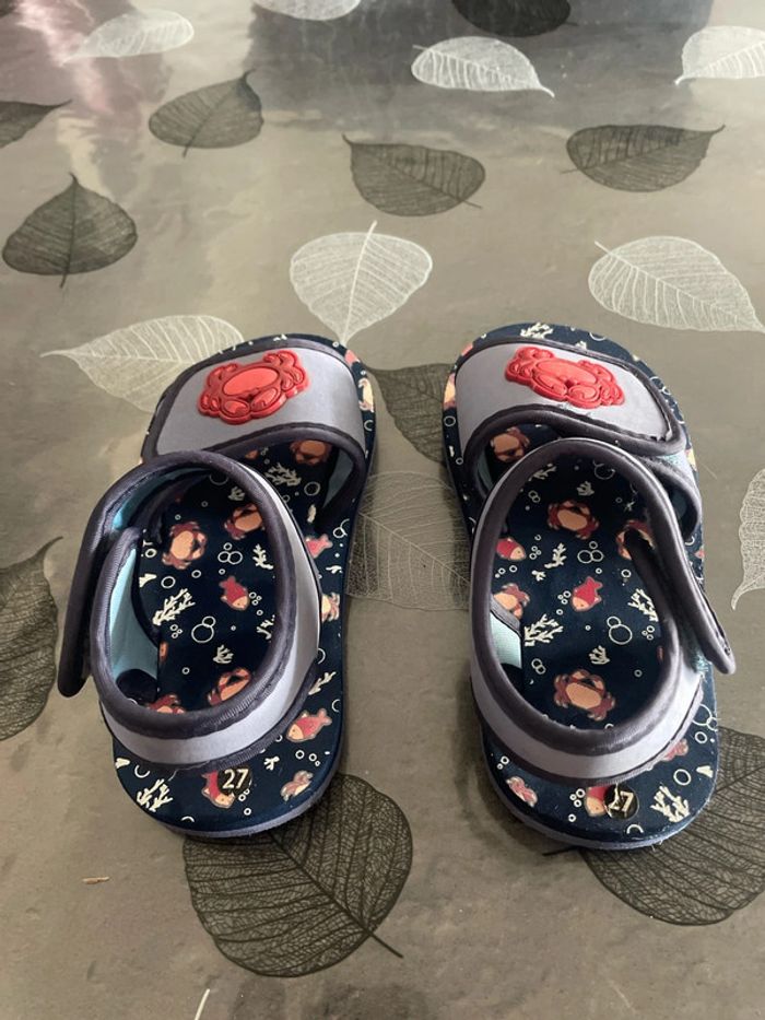 Nu-pieds bleus 27 « crabe » - photo numéro 2